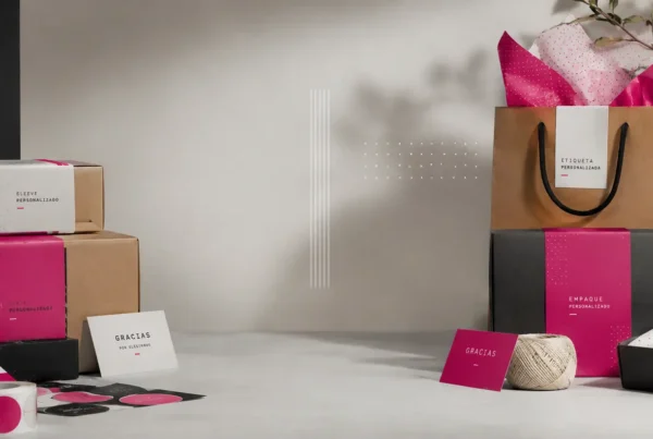 Empaques personalizados con cajas, bolsas, stickers, sleeves, etiquetas y tarjetas para productos