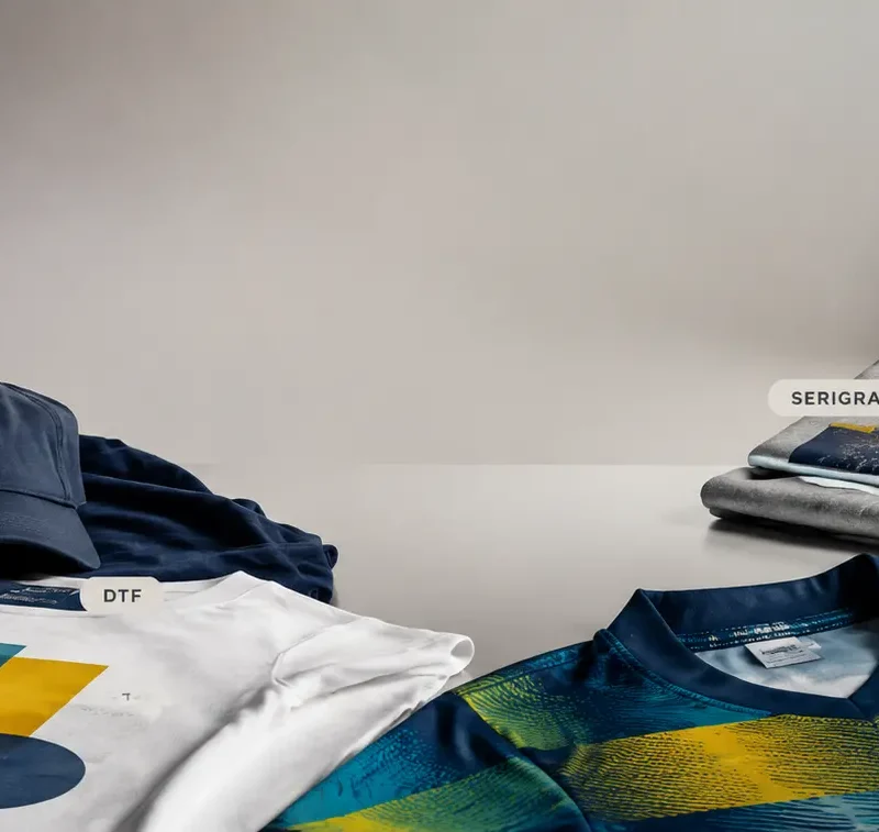 Estampado más duradero en ropa personalizada con bordado, DTF, serigrafía, sublimación y vinil textil