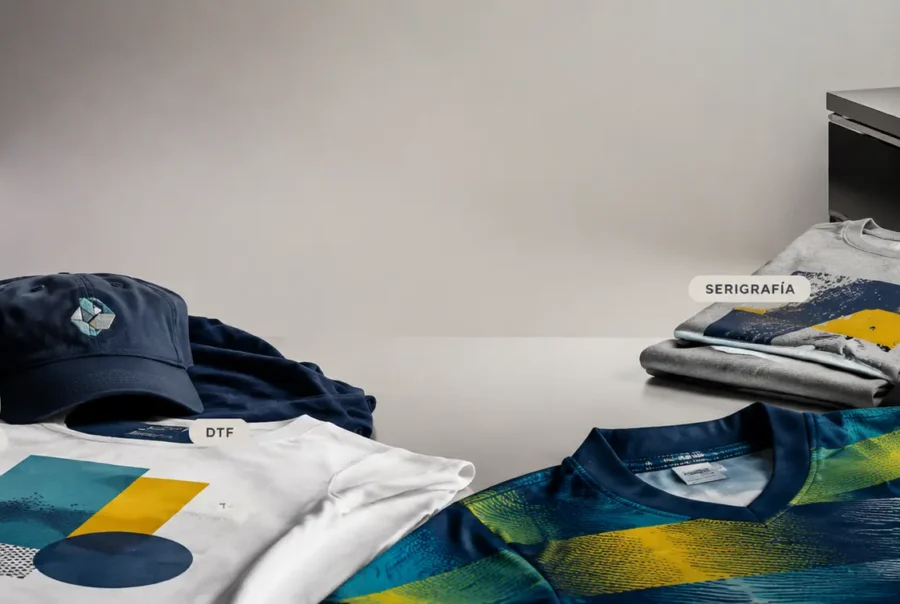 Estampado más duradero en ropa personalizada con bordado, DTF, serigrafía, sublimación y vinil textil