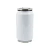 lata térmica personalizada 12oz tipo cola acero inoxidable blanco sublimación