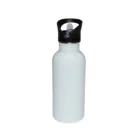 botella de agua personalizada 600ml acero inoxidable con sorbete y tapa sublimación