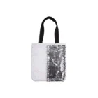 bolsos de lentejuelas blancos personalizados con sublimación reversible cambio de imagen
