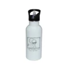 botella de agua personalizada 600ml acero inoxidable con sorbete y tapa sublimación