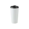 termo personalizado 16oz acero blanco con tapa sencilla sublimación