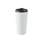 termo personalizado 16oz acero blanco con tapa sencilla sublimación