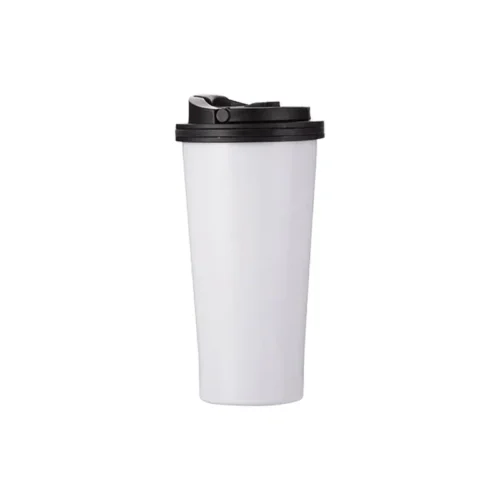 termo personalizado 16oz acero blanco con tapa de seguridad sublimación