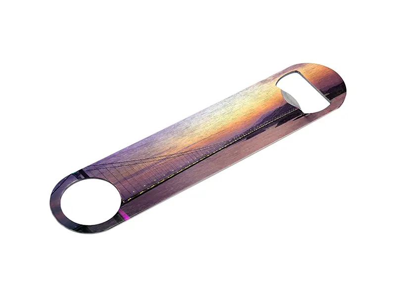 destapador de metal personalizado sublimación con logo o diseño
