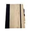 libreta de madera personalizada con lapicero grabado láser 6x8 140 páginas