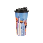 termo personalizado 16oz acero blanco con tapa de seguridad sublimación